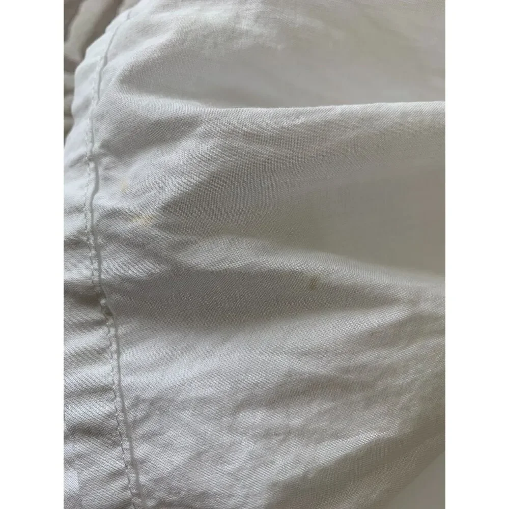 OshKosh B'gosh Toddler Girls' Cotton Pintuck Tiered White Dress 4T